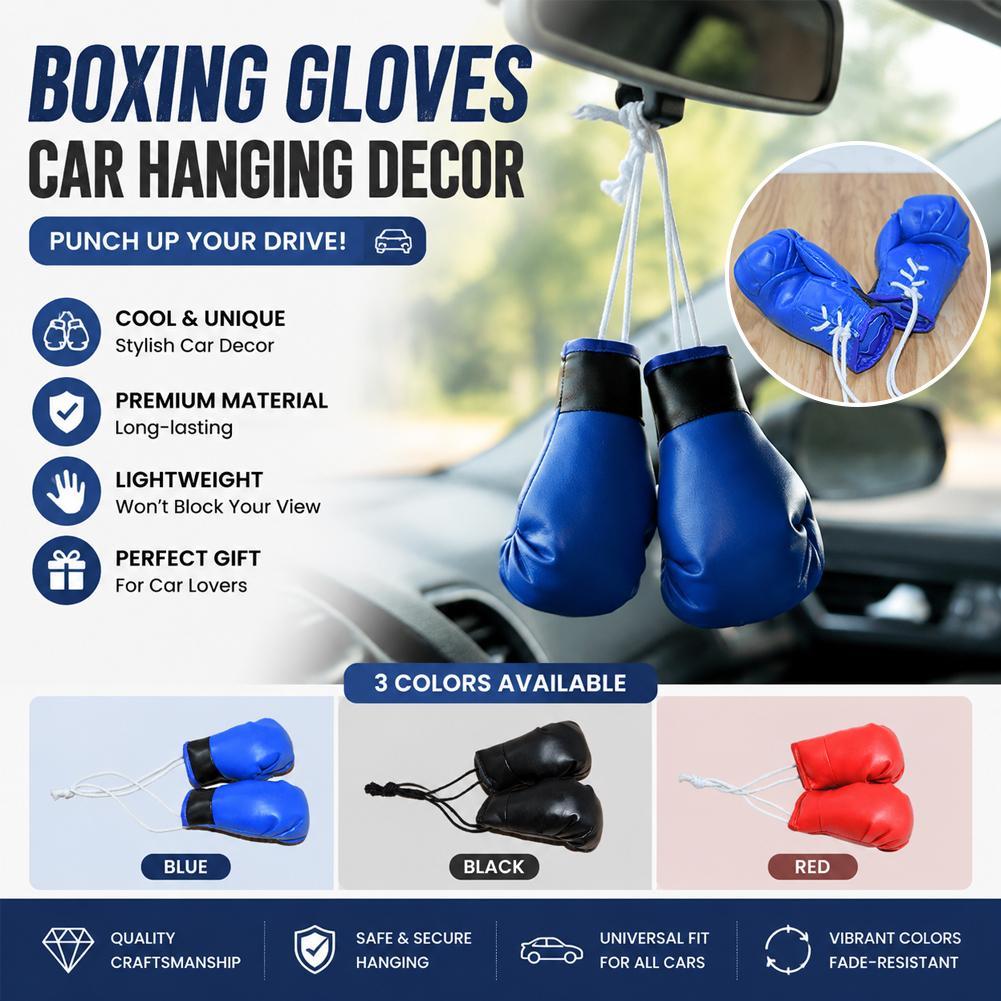 Car Accessories Mirror Hanging - Mini Rękawice Bokserskie Ozdoba do Zawieszenia