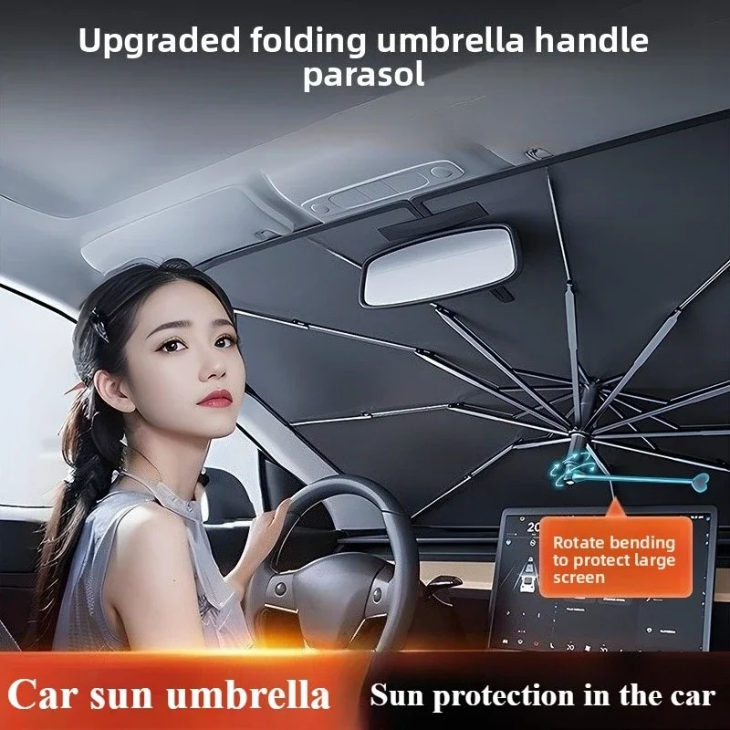 Windshield Sun Shade - Parasolka przeciwsłoneczna do samochodu, osłona przeciwsłoneczna
