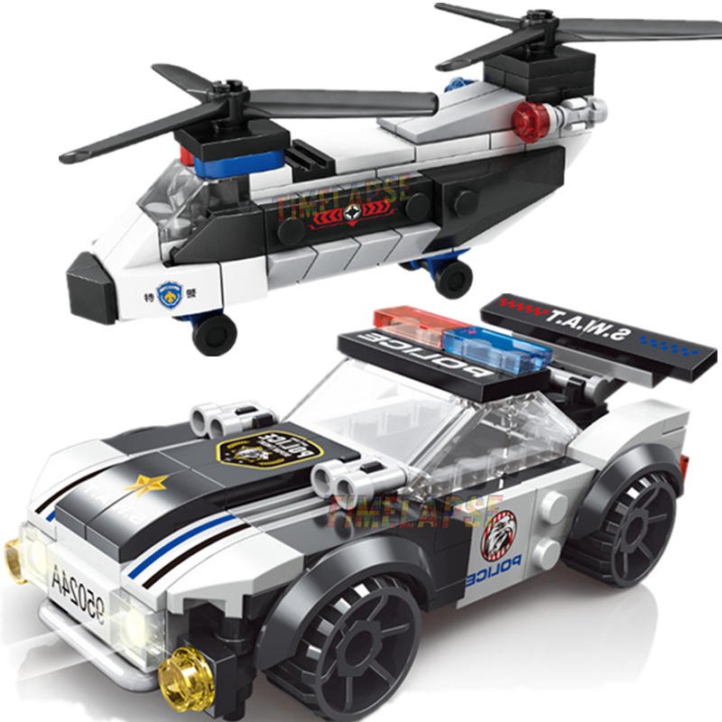 Car Accessories Gift Ideas - Nowy DIY MOC samolot miejski SWAT
