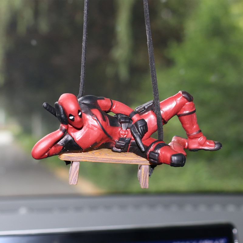 Car Accessories Mirror Hanging - Marvel Deadpool Samochód Lusterko wsteczne Wisiorek