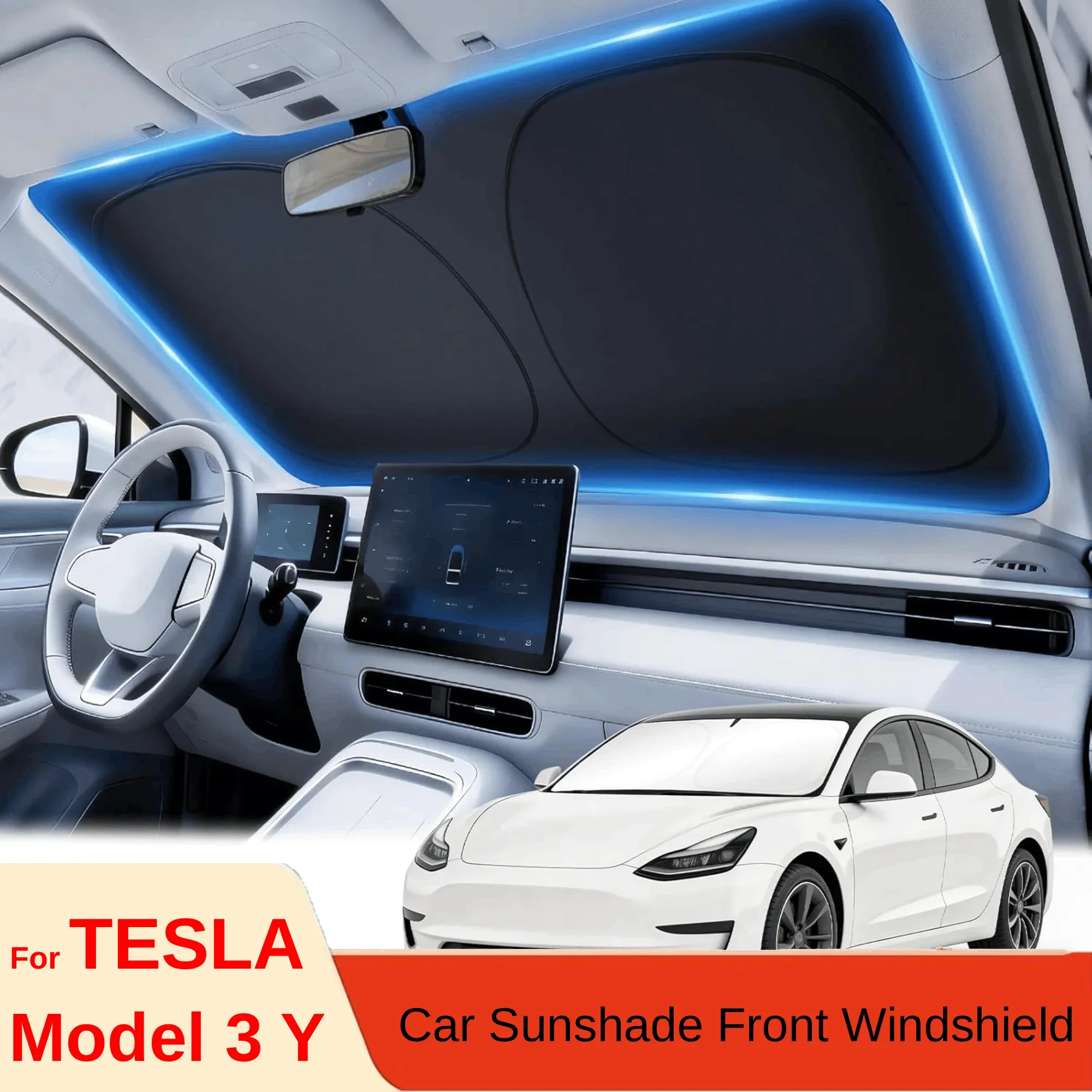 Windshield Sun Shade - Osłona przeciwsłoneczna na przednią szybę do