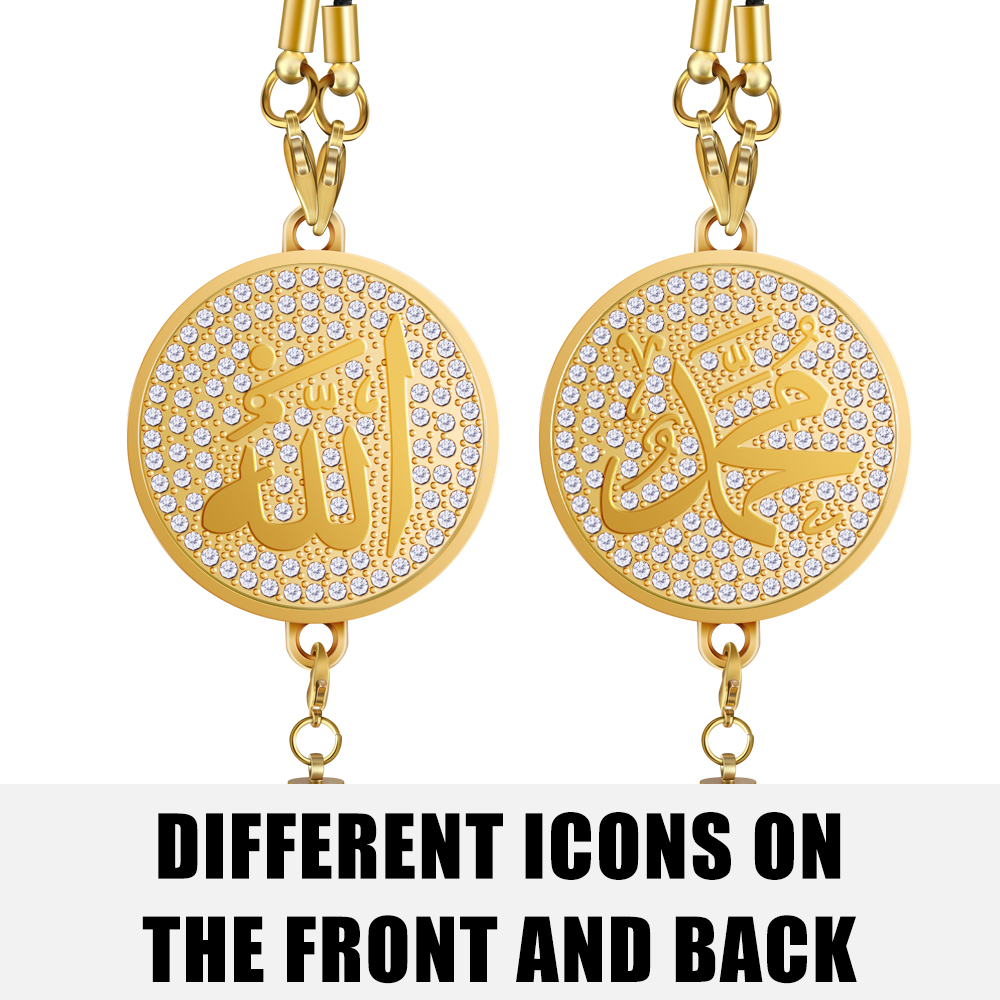 Emblemat 3D arabski muzułmańsk – Car Accessories Mirror Hanging recenzja i cena