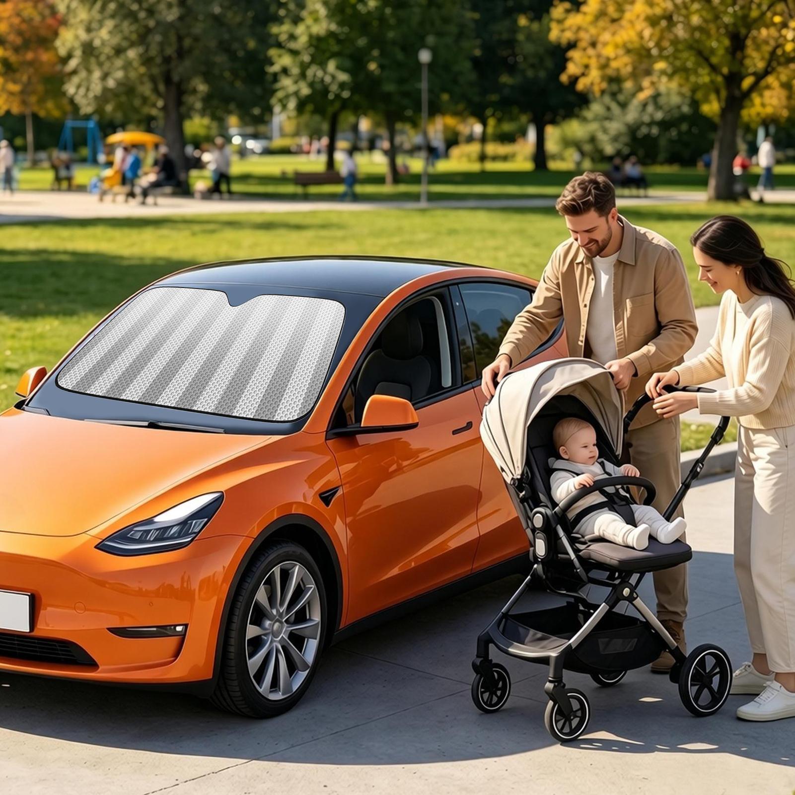 Uniwersalna składana osłona pr – Windshield Sun Shade recenzja i cena