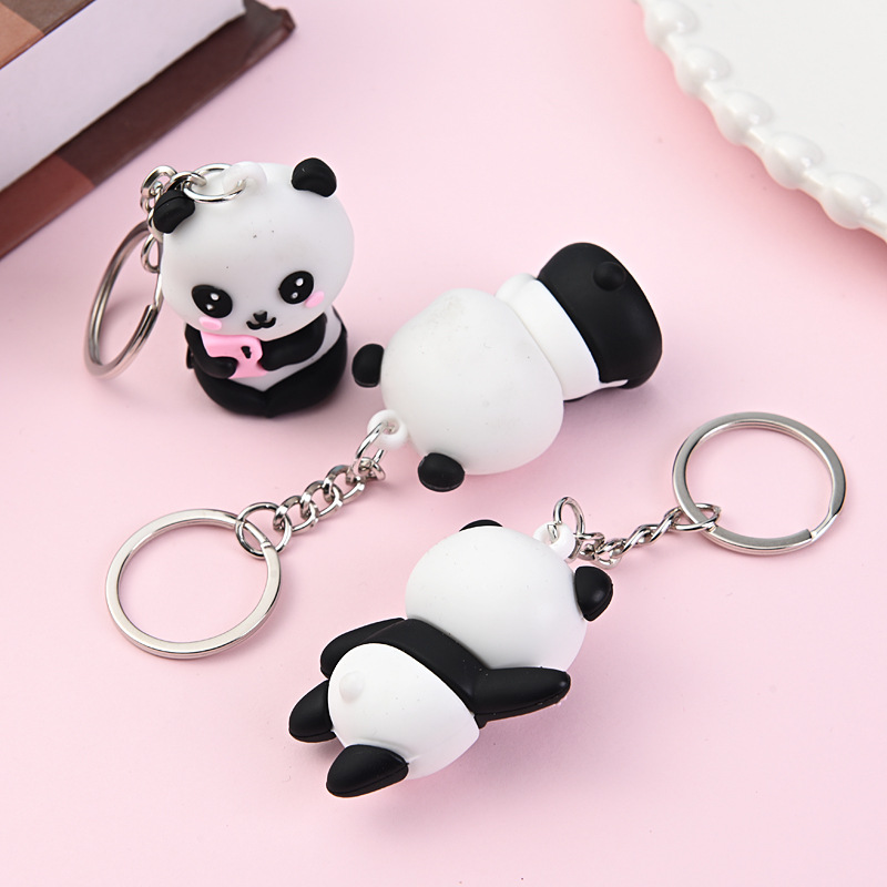 Uroczy breloczek z pandami w s – Car Accessories Gift Ideas recenzja i cena