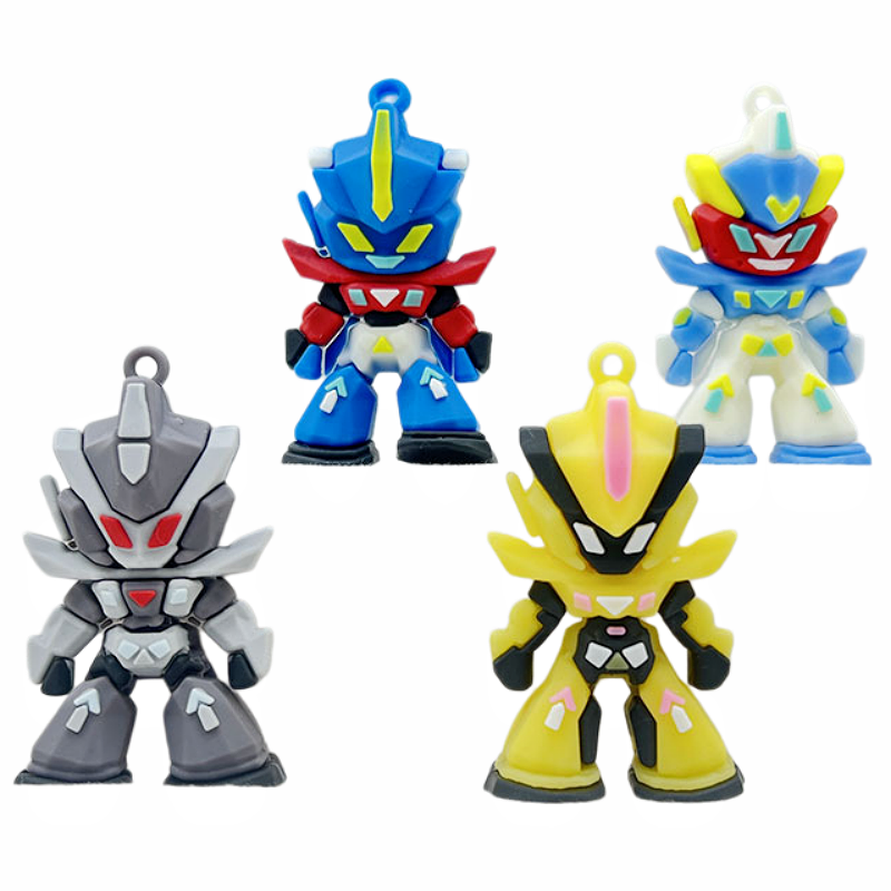 Silikonowy brelok Gundam, mini – Car Accessories For Boys recenzja i cena