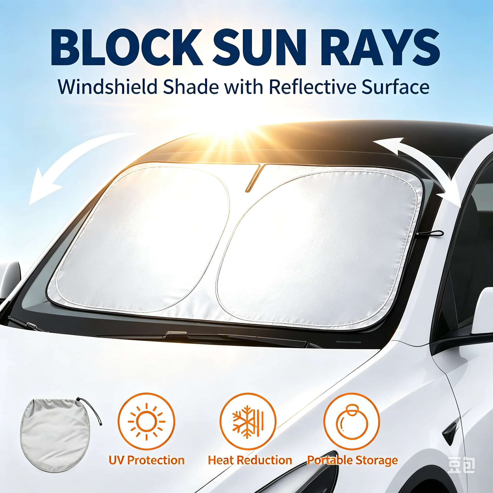 Osłona przeciwsłoneczna do sam – Windshield Sun Shade recenzja i cena
