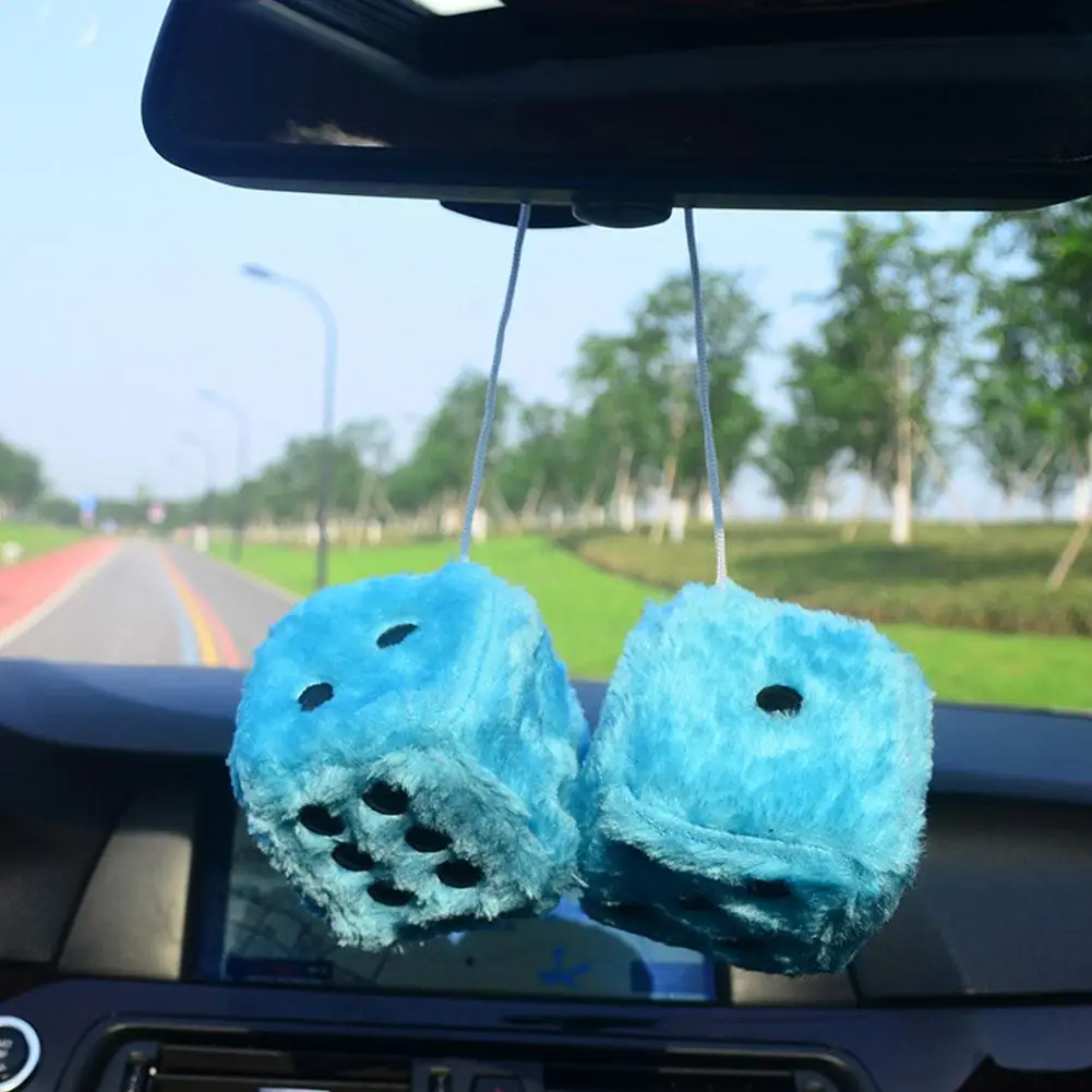 7,5 cm Miękkie puszyste kostki – Car Accessories Mirror Hanging recenzja i cena