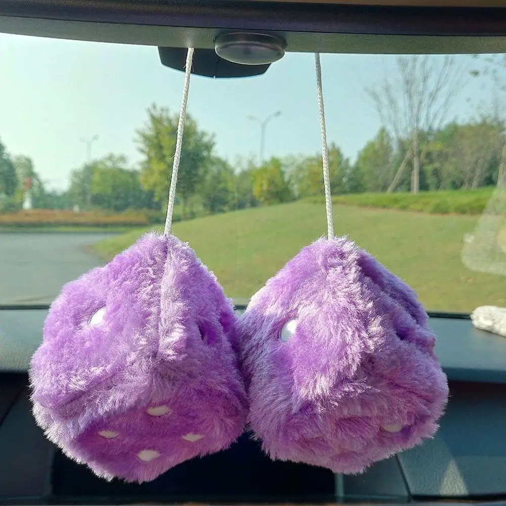 7,5 cm Miękkie puszyste kostki – Car Accessories Mirror Hanging recenzja i cena