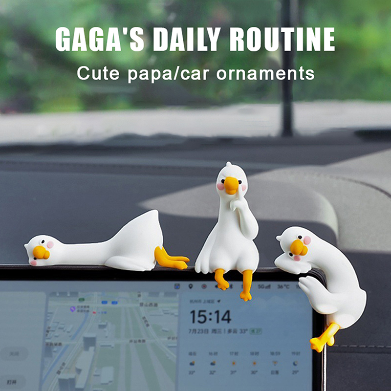 △   Żywiczna figurka kaczki 3D – Car Accessories Gift Ideas recenzja i cena