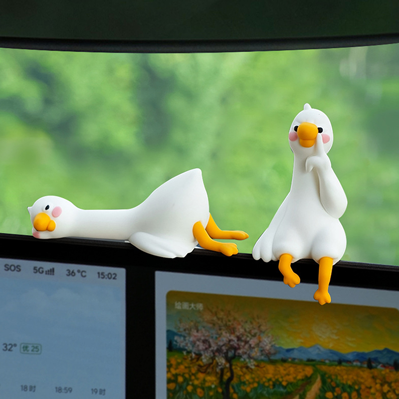 △   Żywiczna figurka kaczki 3D – Car Accessories Gift Ideas recenzja i cena