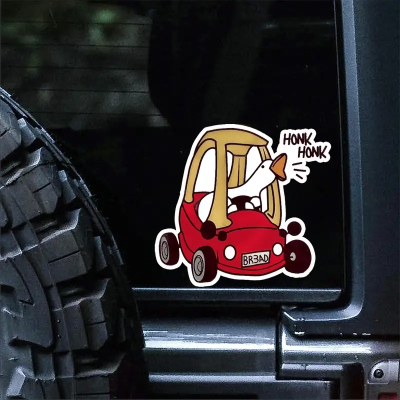 Zabawna naklejka winylowa Honk – Car Accessories Gift Ideas recenzja i cena