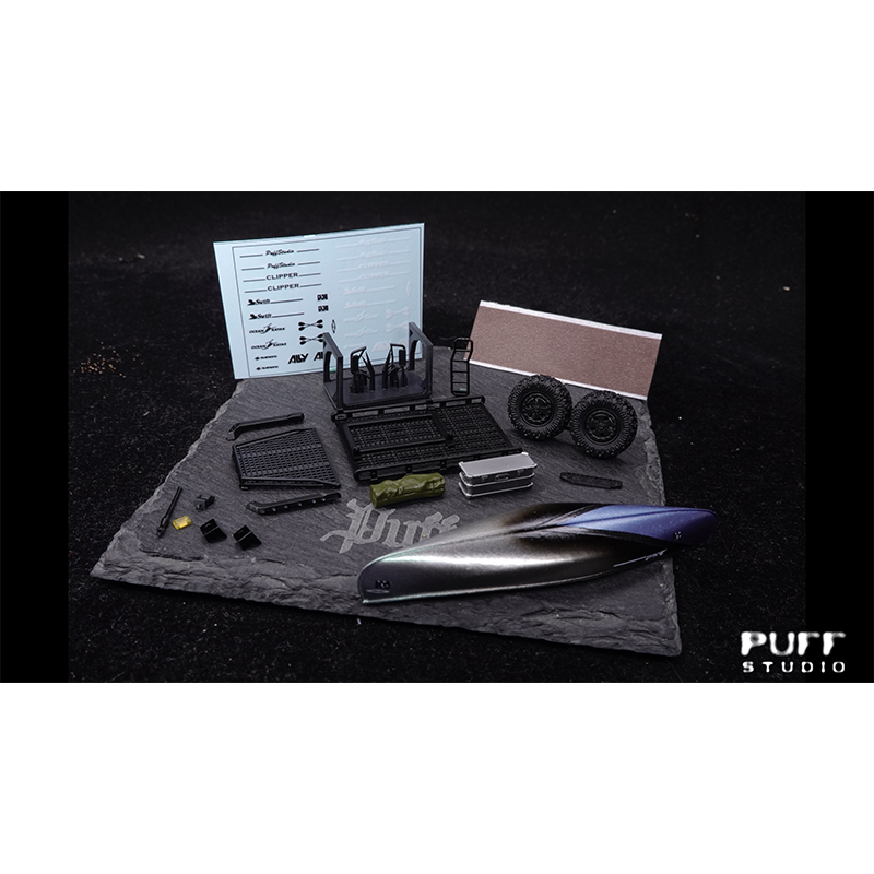 Zestaw łodzi PuffStudio 1/64 o – Car Accessories Kit recenzja i cena
