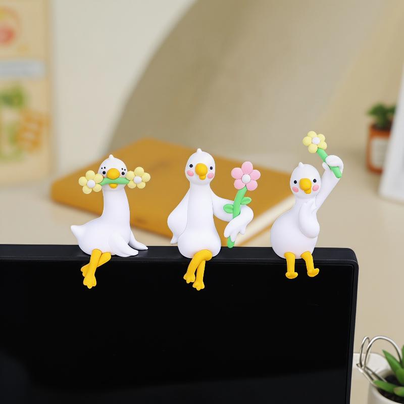 Urocza figurka kaczki 3D, mini – Car Accessories Gift Ideas recenzja i cena