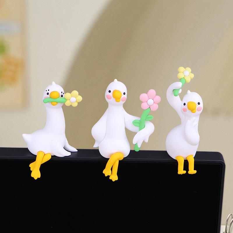 Urocza figurka kaczki 3D, mini – Car Accessories Gift Ideas recenzja i cena