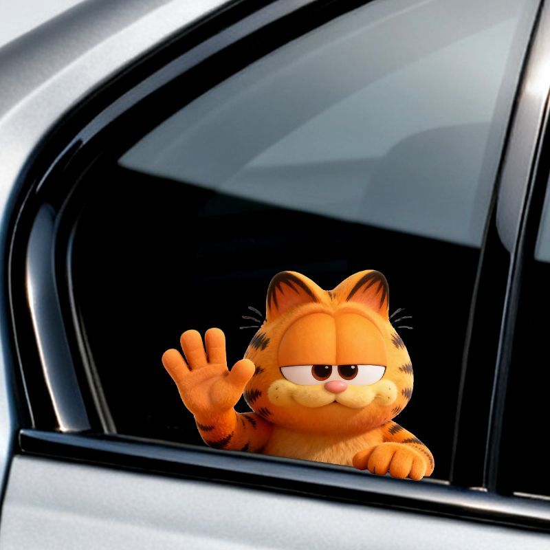 Naklejki Garfield anime kreskó – Car Accessories Kit recenzja i cena